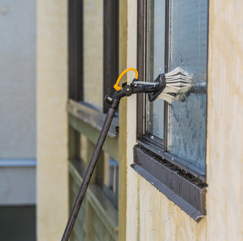 exterior window cleaning services