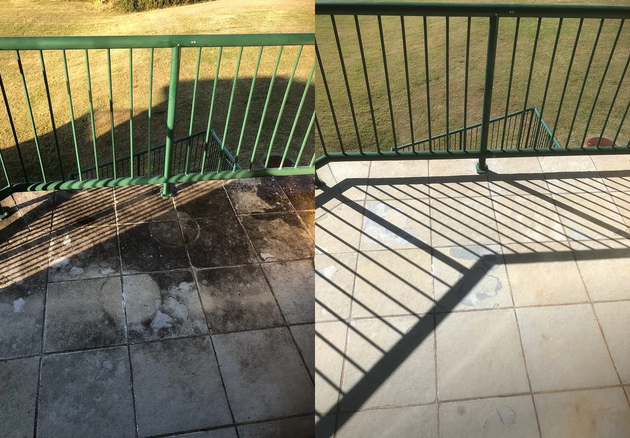 pressure washing